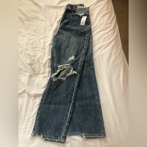 NWT PacSun high rise straight jeans, size 26.